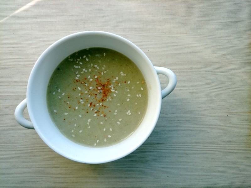 zupa szparagowo-karczochowa