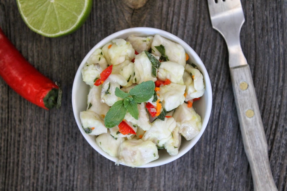 ceviche z dorsza