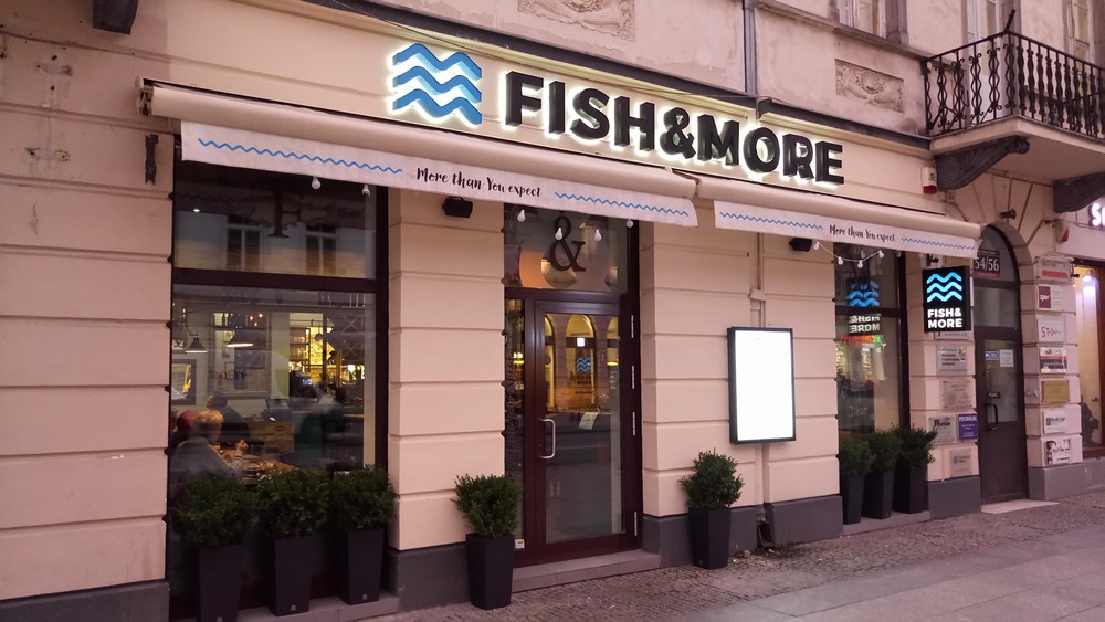 Restauracja Fish&More - Warszawa, Nowy Świat