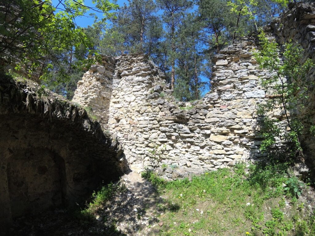 Ruiny kościoła w Gruszczynie