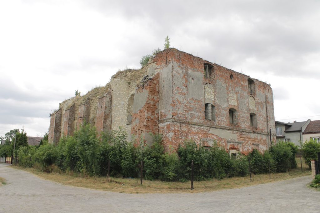 Ruiny synagogi w Wodzisławiu
