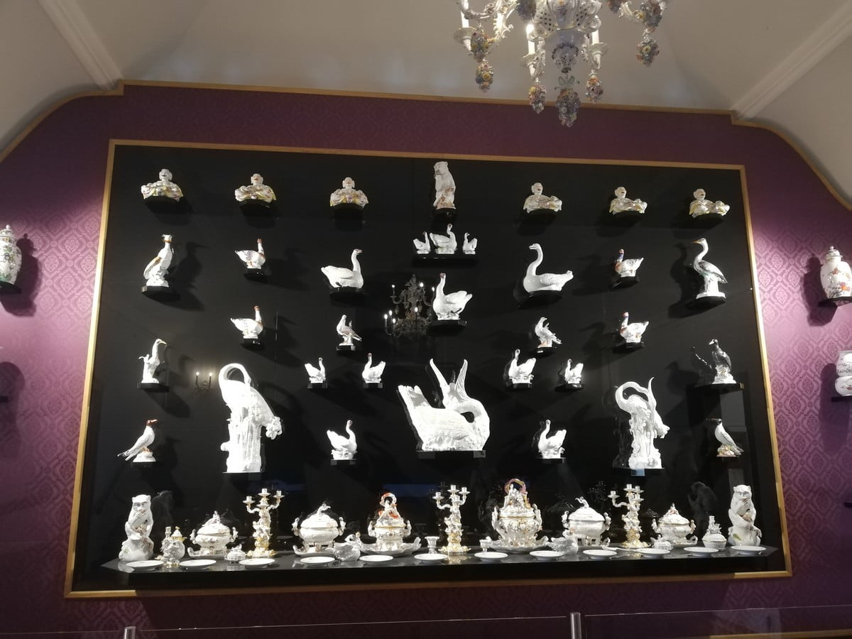 Muzeum Porcelany w Miśni - eksponaty