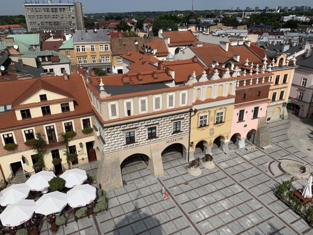 Tarnów - widok z Ratusza