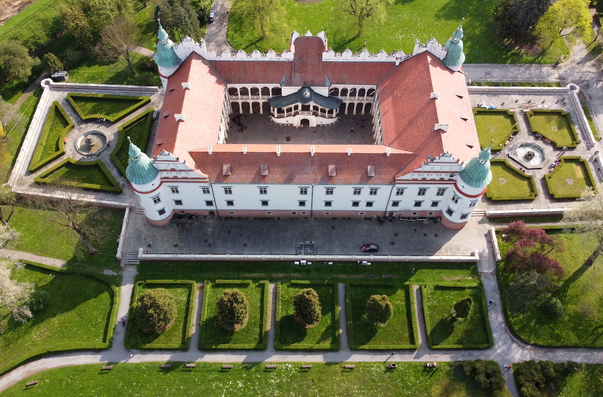 Zamek w Baranowie Sandomierskim - rezydencja rodu Leszczyńskich ...