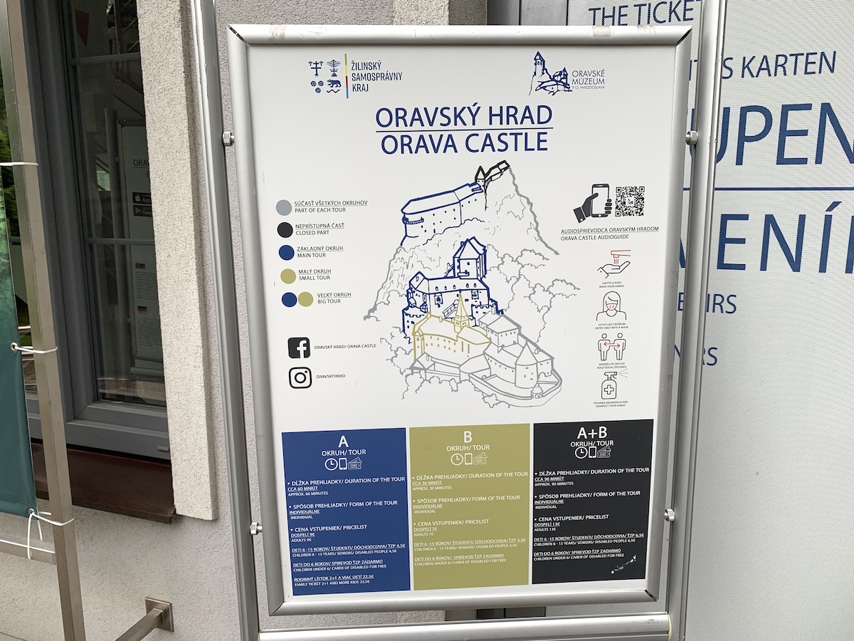 Zamek Orawski – strażnik historii na skale