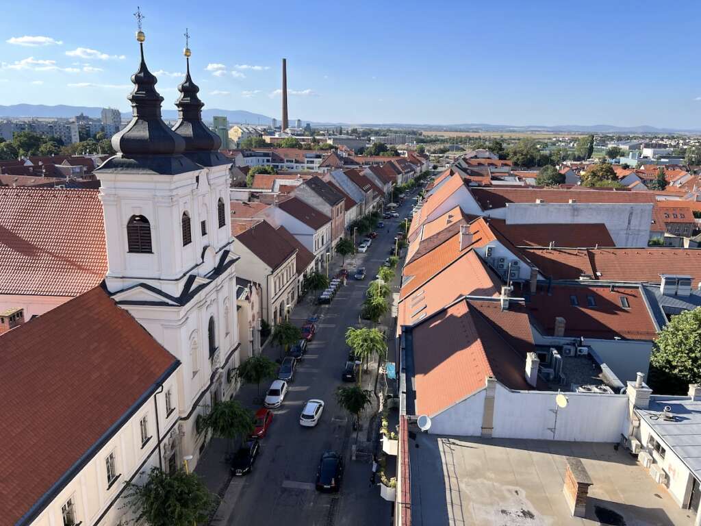 Trnava - widok z wieży