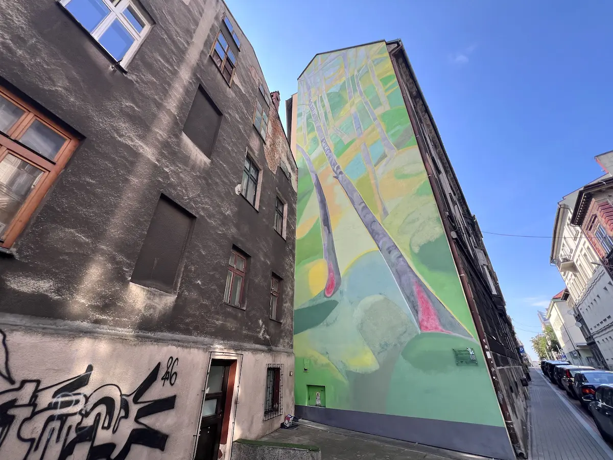 Murale w Bielsku-Białej – galeria pod gołym niebem