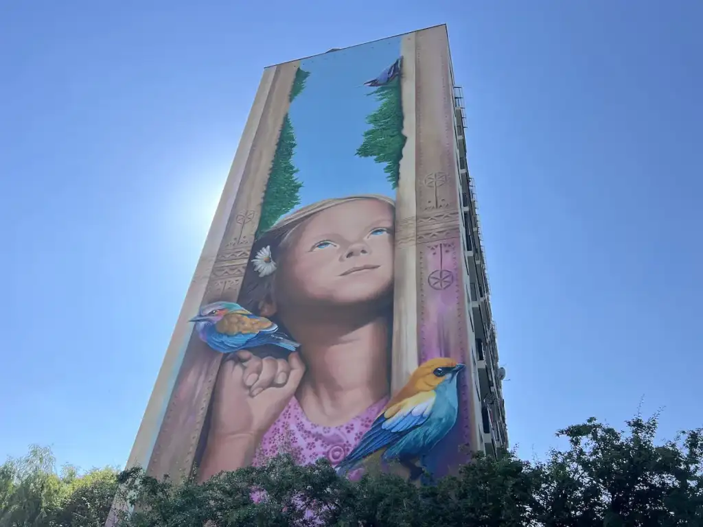 murale w Bielsku-Białej